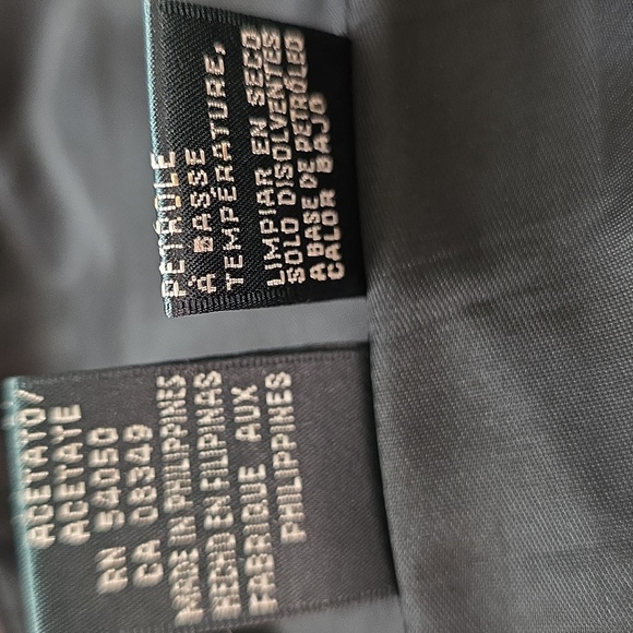 Lauren Ralph Lauren Black Velvet Blazer Dress Jacket One Button  Size Small - Picture 11 of 12